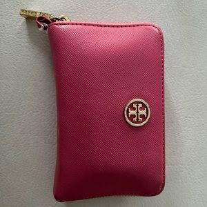Authentic Pink Tory Burch Wallet (used)